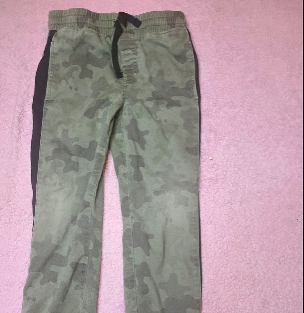 Boys 4t skinny pants camo print